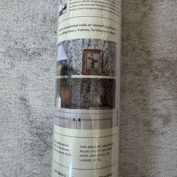 Branch Olive Green Wallpaper - Threshold™ designed with Studio McGee - Picture 6 of 8